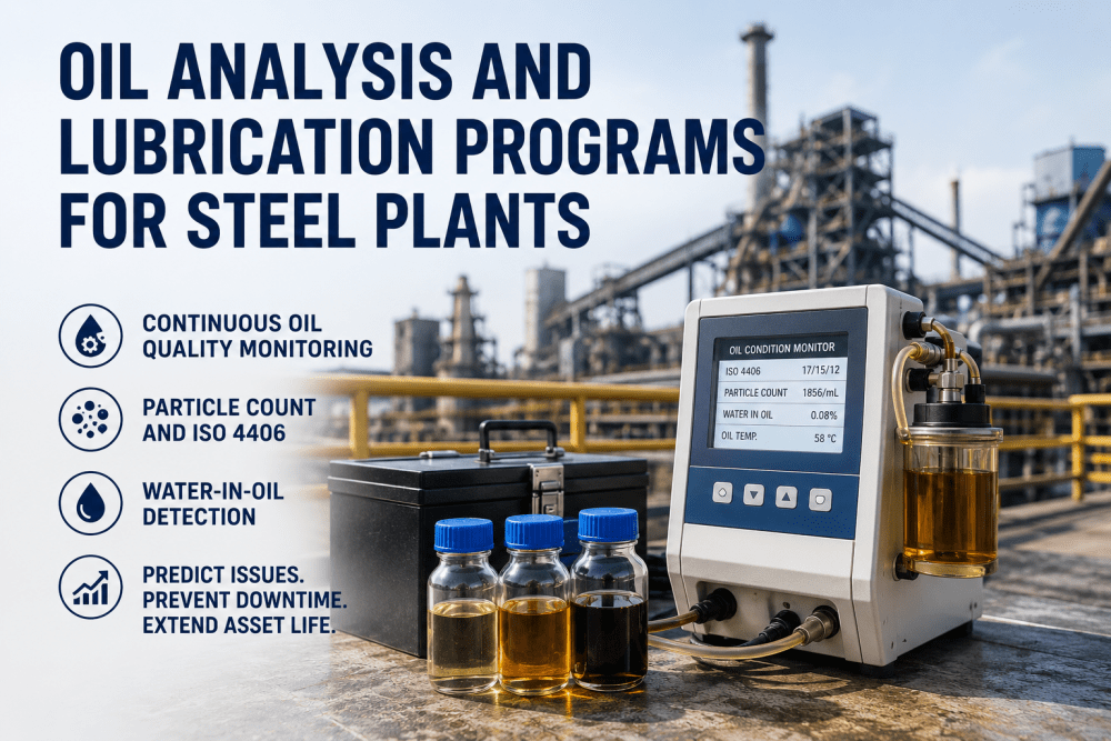 ai-oil-analysis-lubrication-steel-plant